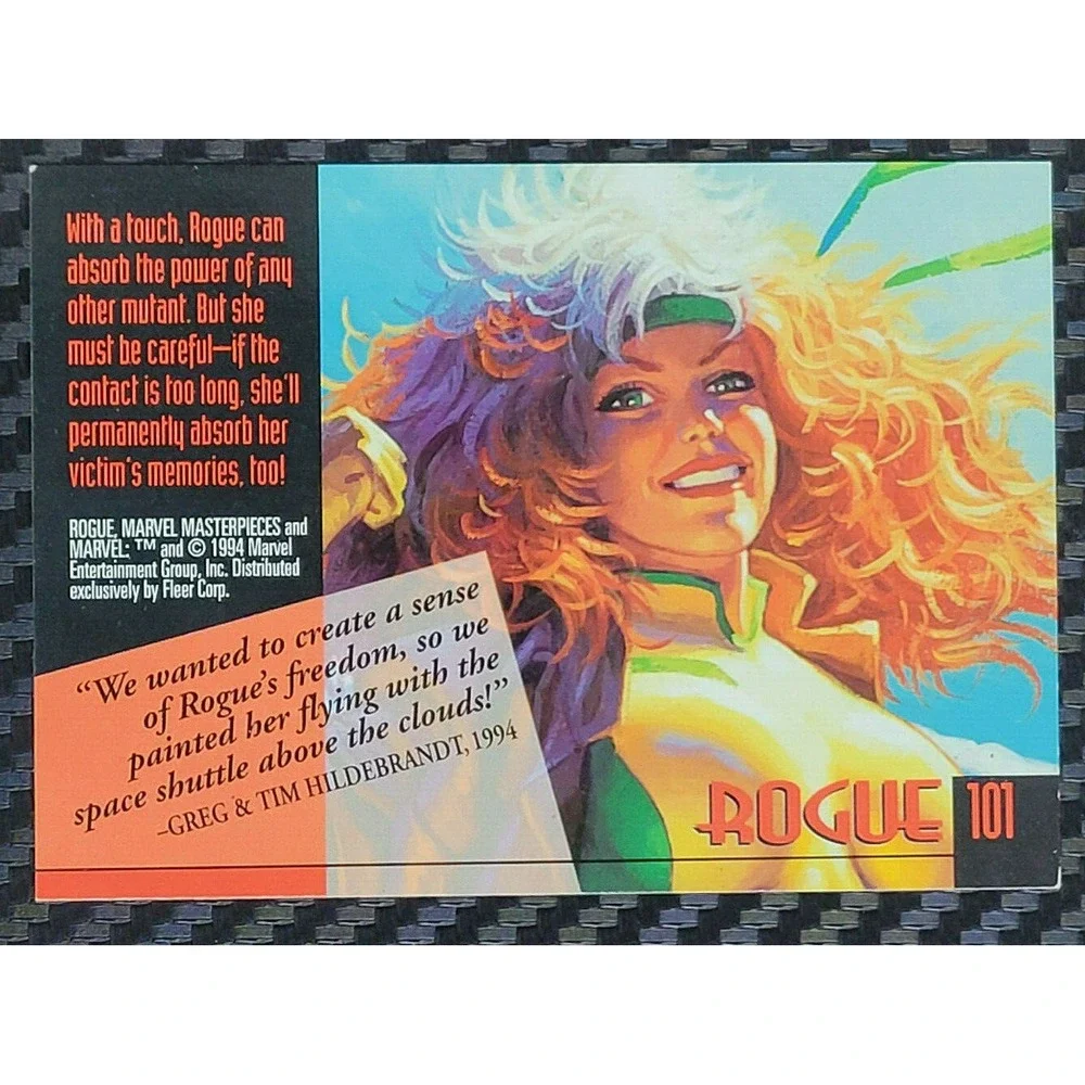 1994 MARVEL MASTERPIECES‎ ROUGE GOLD FOIL SIGNATURE SERIES #101